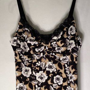 White House Black Market Rose Cami Top Small